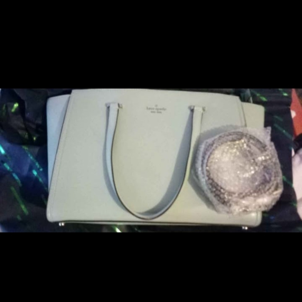 Elegant Mint Green Tote Bag
